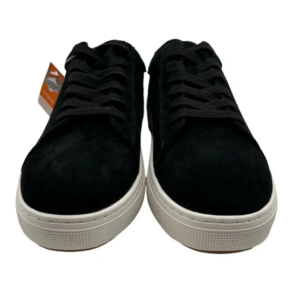 Propet Kenji Shoes Men's Size 8 W (E)‎ Black Suede Durocloud Sneakers MCA152S
